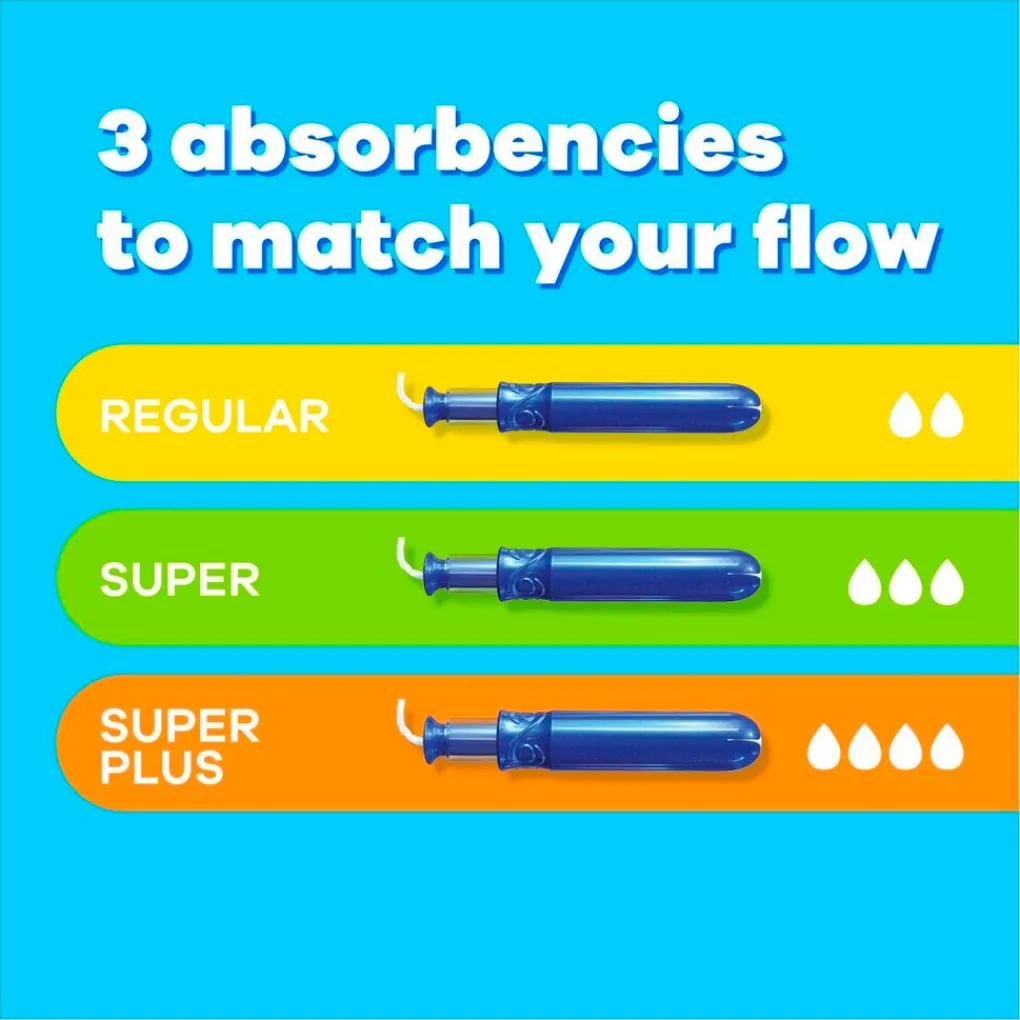 Tampax Tampons>Compak Pearl Regular Tampons met Inbrenghuls