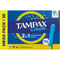 Tampax Tampons>Compak Regular Tampons