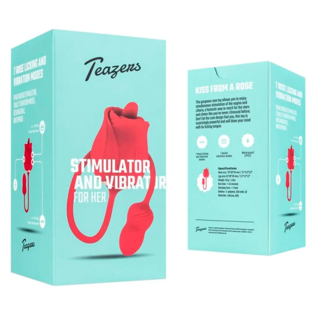 Teazers Seksspeeltjes>For Her Stimulator and Vibrator