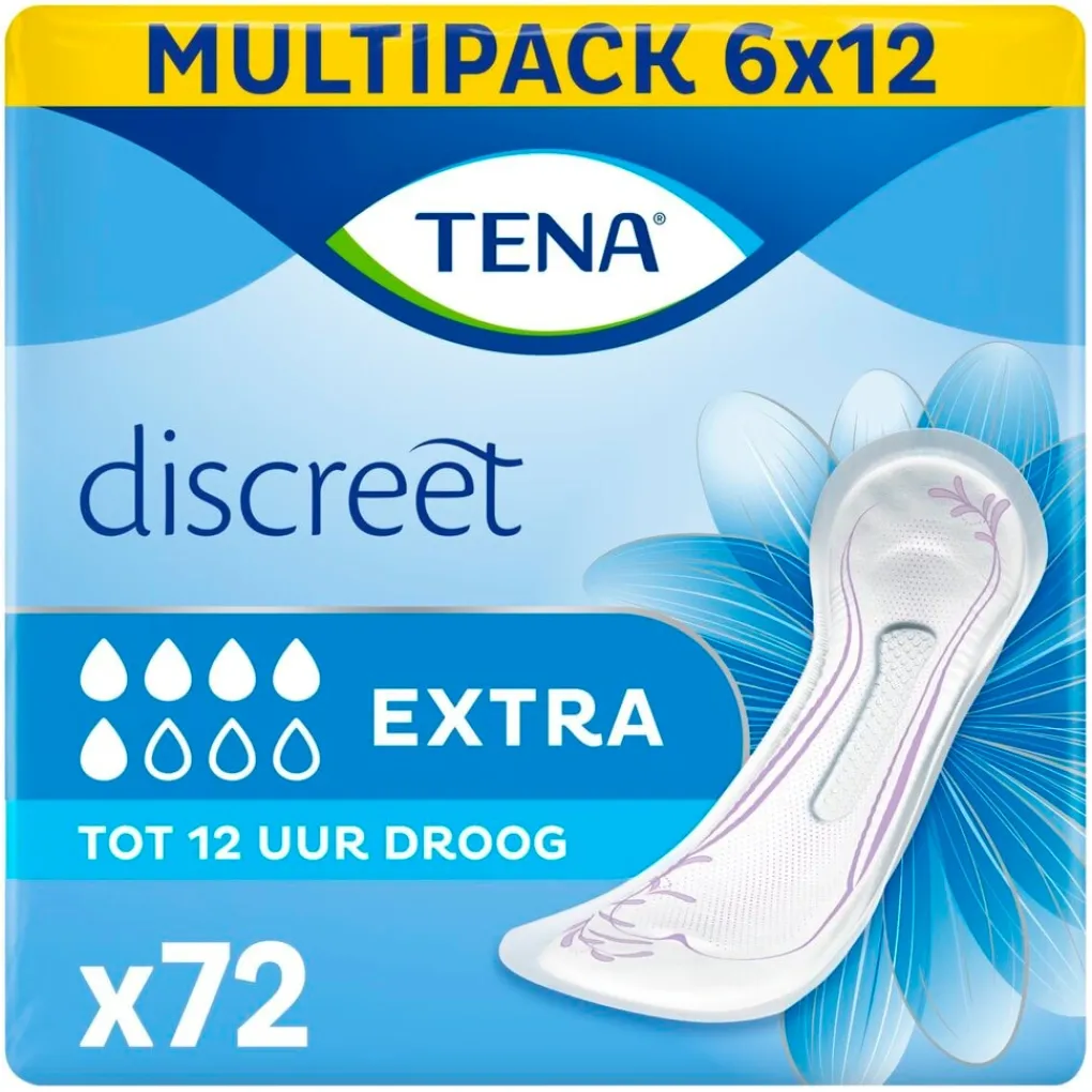 Tena Incontinentie>Discreet Extra Incontinentieverband Maanddoos