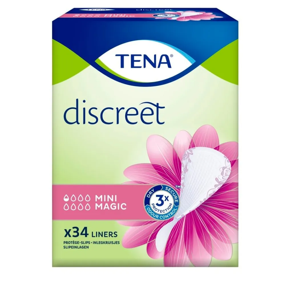 Tena Incontinentie>Lady Discreet Mini Magic Inlegkruisjes