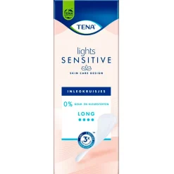 Lights by Tena Incontinentie>Tena Lights Sensitive Long Inlegkruisjes