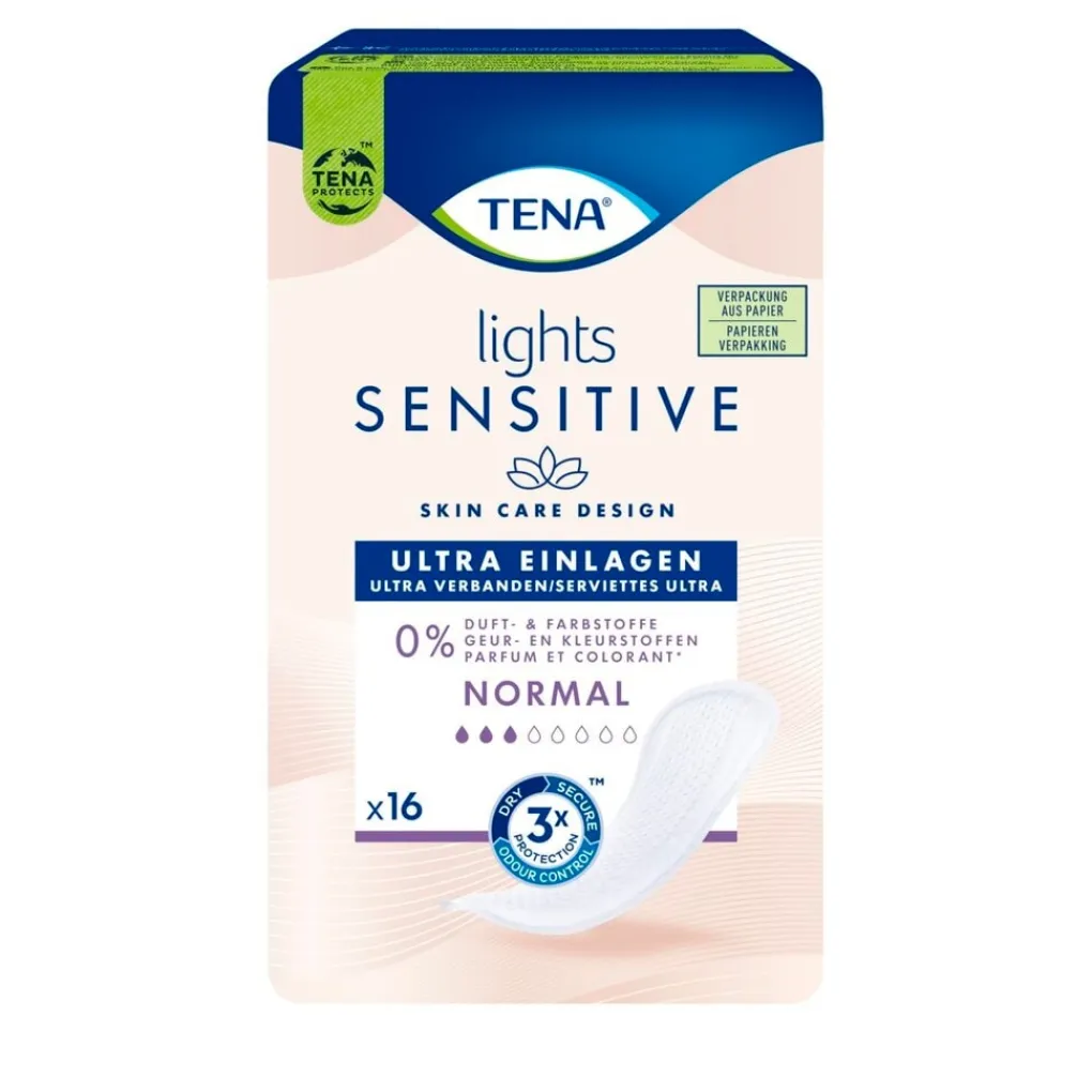 Lights by Tena Incontinentie>Tena Lights Sensitive Normal Verbanden