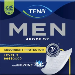 Tena Incontinentie>Men Level 2 Medium Absorbent Protector