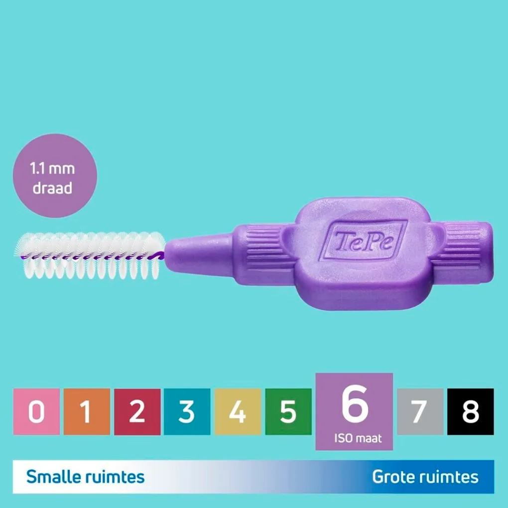 TePe Tandenragers>1,1mm Interdentale Ragers