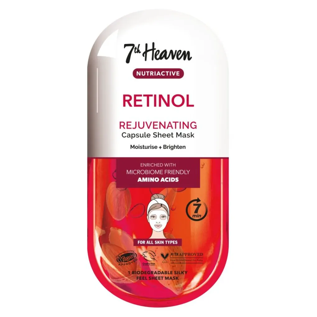 7th Heaven Gezichtsmaskers>Nutriactive Retinol Rejuvenating Sheet Mask