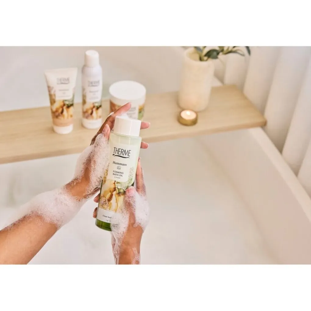 Therme Badschuim>Hammam Foaming Bath Oil