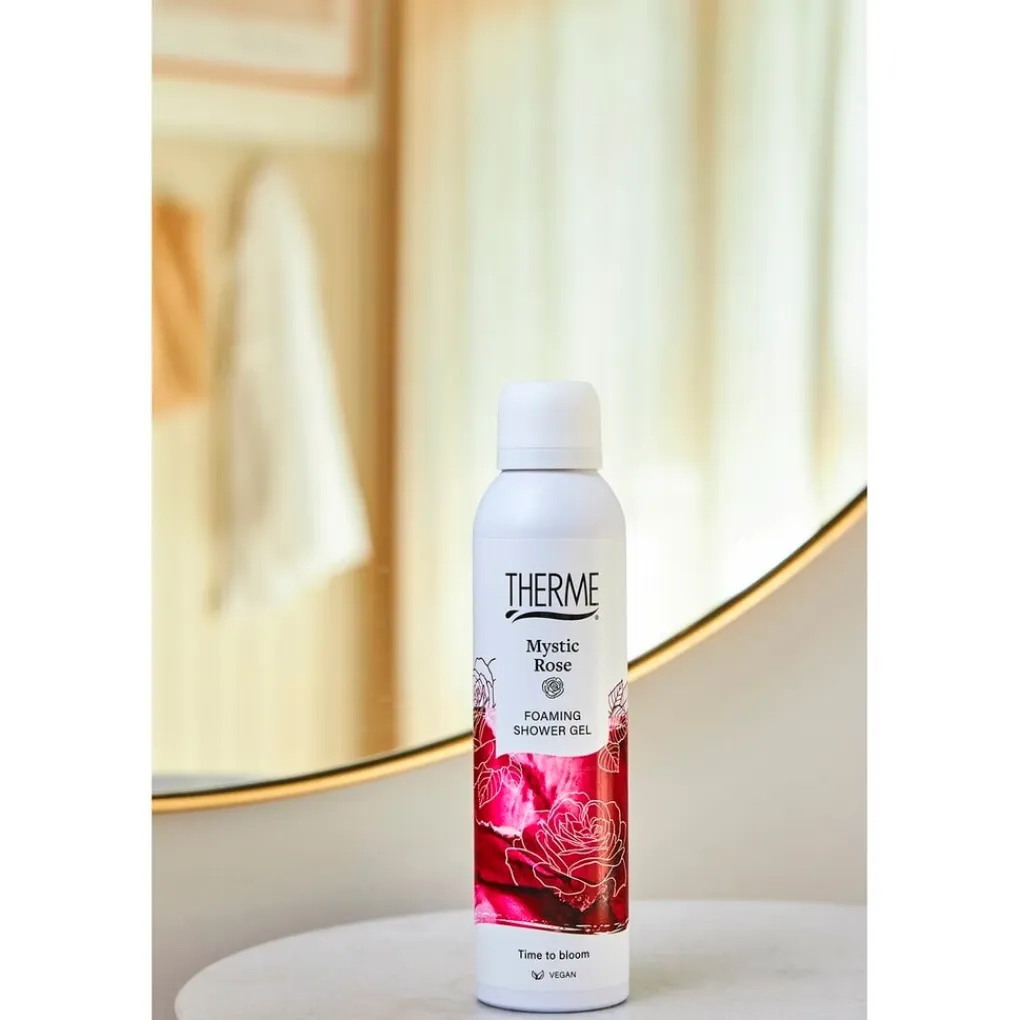 Therme Doucheschuim>Mystic Rose Foaming Shower Gel