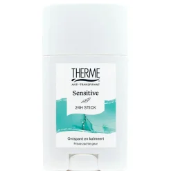 Therme Overmatig Transpireren|Deostick>Sensitive 24H Antitranspirant Stick