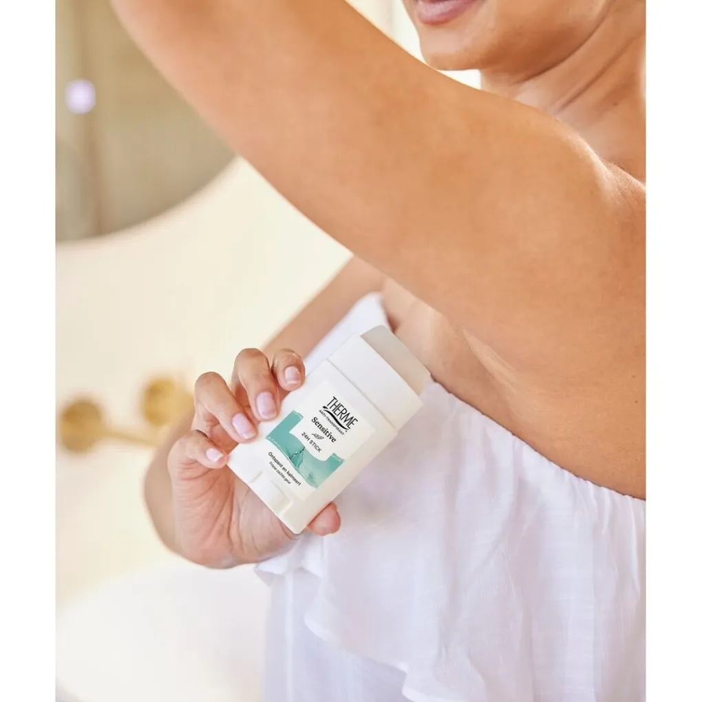 Therme Overmatig Transpireren|Deostick>Sensitive 24H Antitranspirant Stick