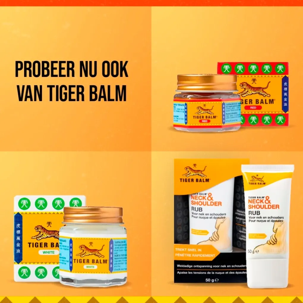 Tiger Balm Spieren En Gewrichten>Rood Tijgerbalsem