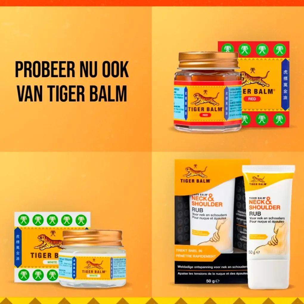 Tiger Balm Spieren En Gewrichten>Rood Tijgerbalsem
