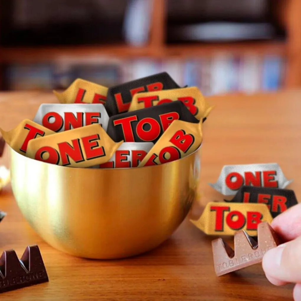 Toblerone Snacks En Snoep>Mini's Melk, Puur en Wit Chocolade