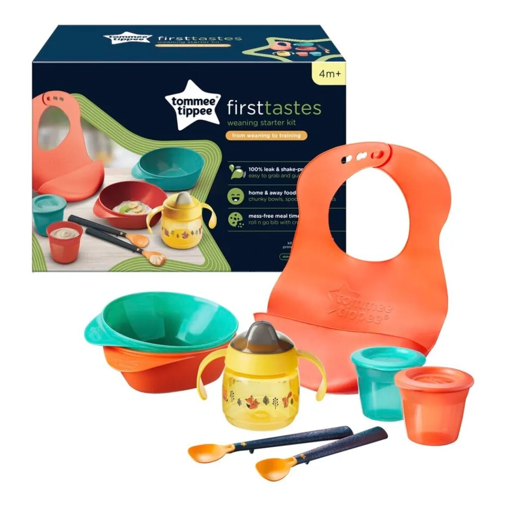 Tommee Tippee Kinderservies>4+M Weaning Starter Kit