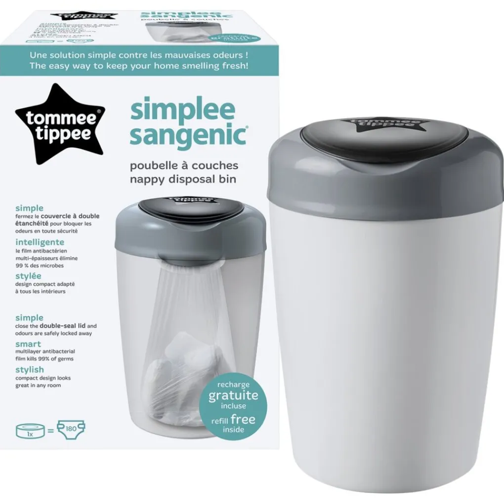 Tommee Tippee Verschonen>Simplee Sangenic Luieremmer