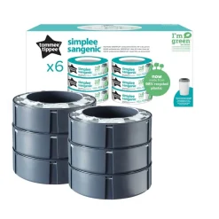 Tommee Tippee Verschonen>Simplee Sangenic Luieremmer Cassettes