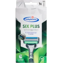 Heren Trekpleister Scheermesjes>6 Plus Scheerapparaat