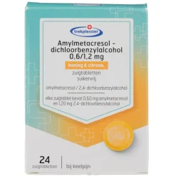 Trekpleister Luchtwegen>Amylmetacresol Honing & Citroen Zuigtabletten