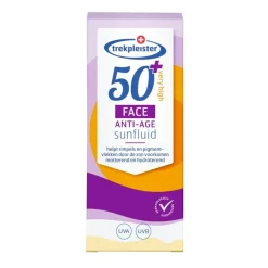 Trekpleister Zonnebrand>Anti-Age SPF50+ Face Sunfluid