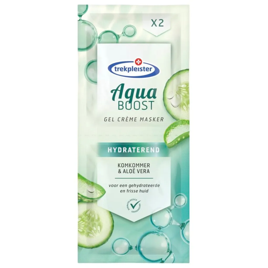 Trekpleister Gezichtsmaskers>Aqua Boost Gelcrème