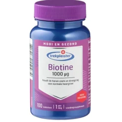 Trekpleister Beautysupplementen>Biotine 1000Μg Tabletten