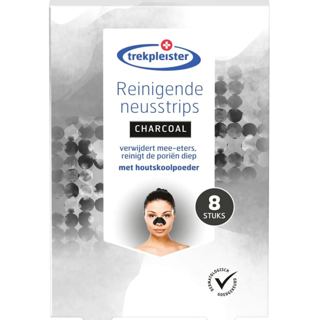 Trekpleister Gezichtsreiniging>Charcoal Reinigende Neusstrips
