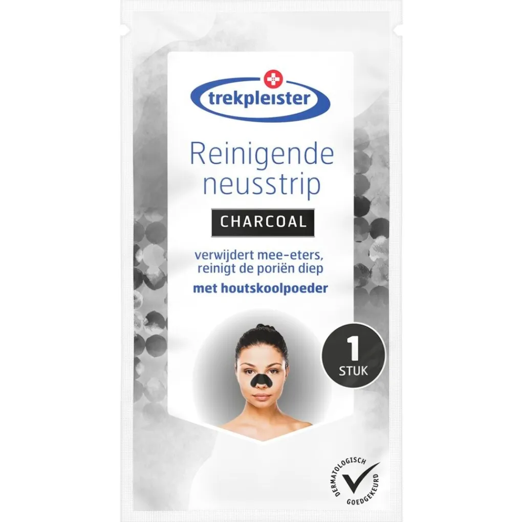 Trekpleister Gezichtsreiniging>Charcoal Reinigende Neusstrips