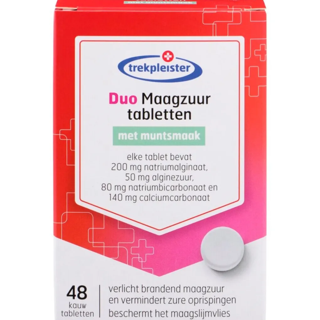 Trekpleister Maag- En Of Darm>Duo Maagzuur Tabletten