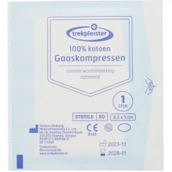 Trekpleister Kompressen|Steriele Gaasjes>Gaaskompressen