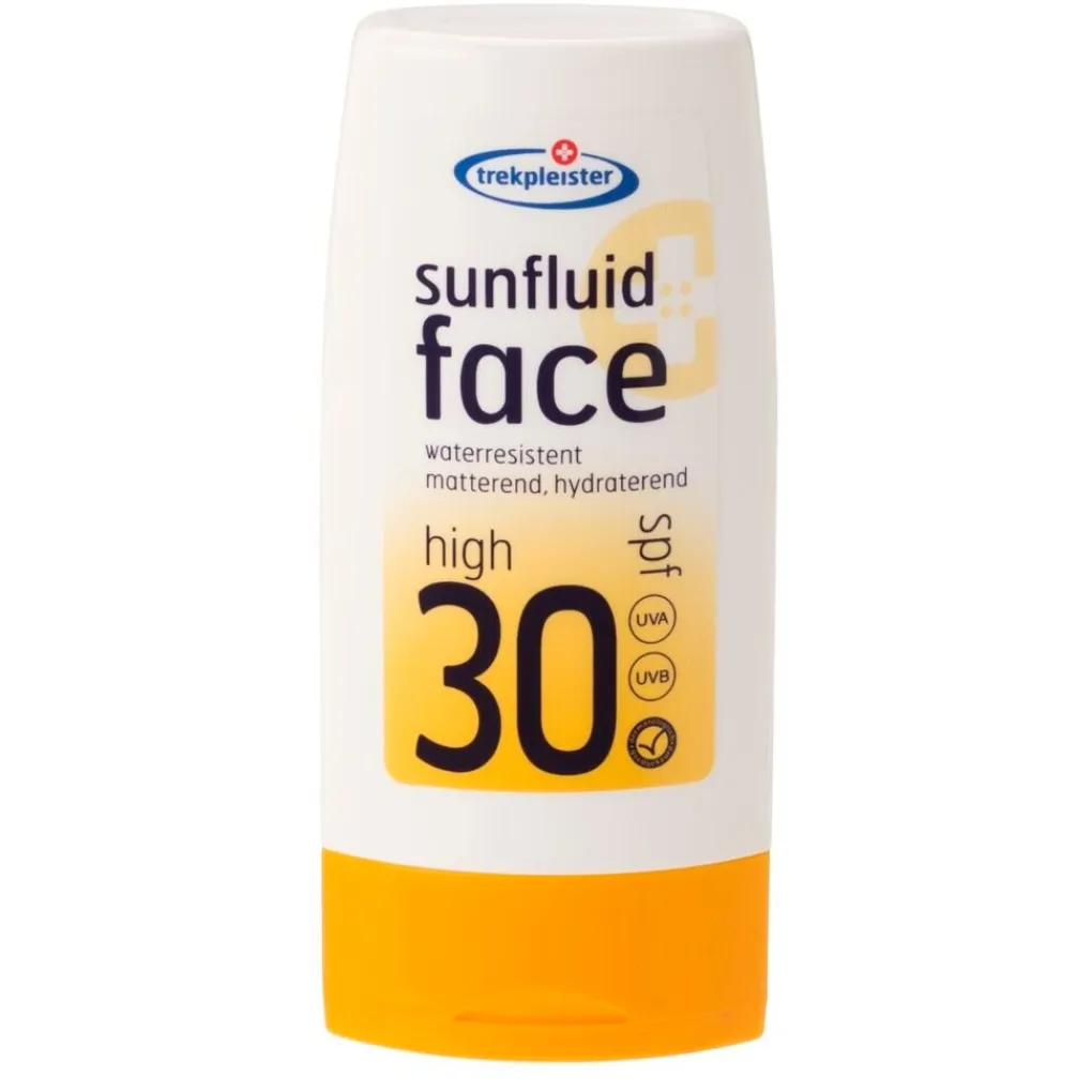 Trekpleister Zonnebrand>High SPF30 Face Sunfluid