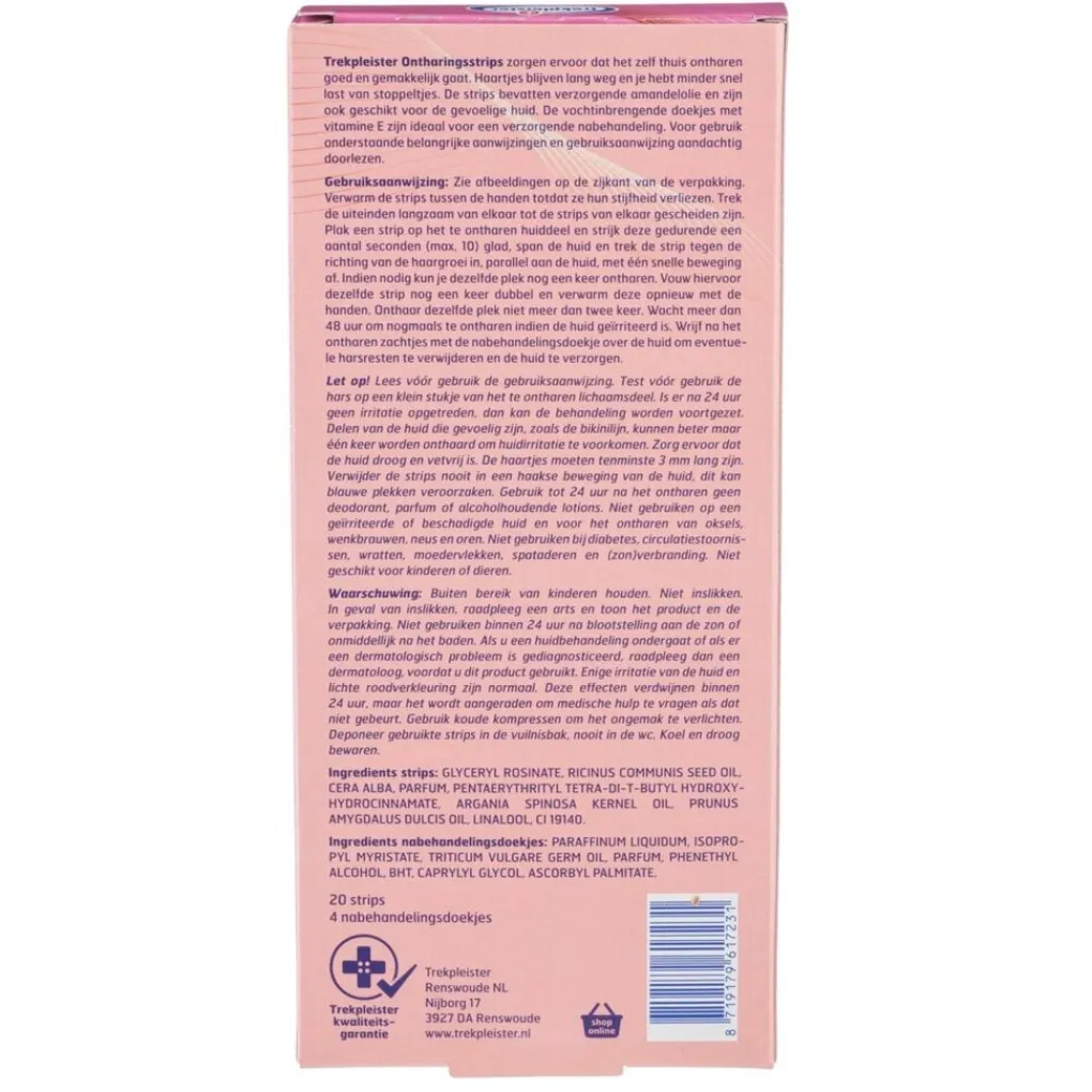Heren Trekpleister Ontharingscreme, Wax En Hars>Lady Wax Ontharingsstrips