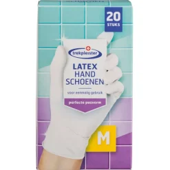 Trekpleister Schoonmaakartikelen>Latex Handschoenen