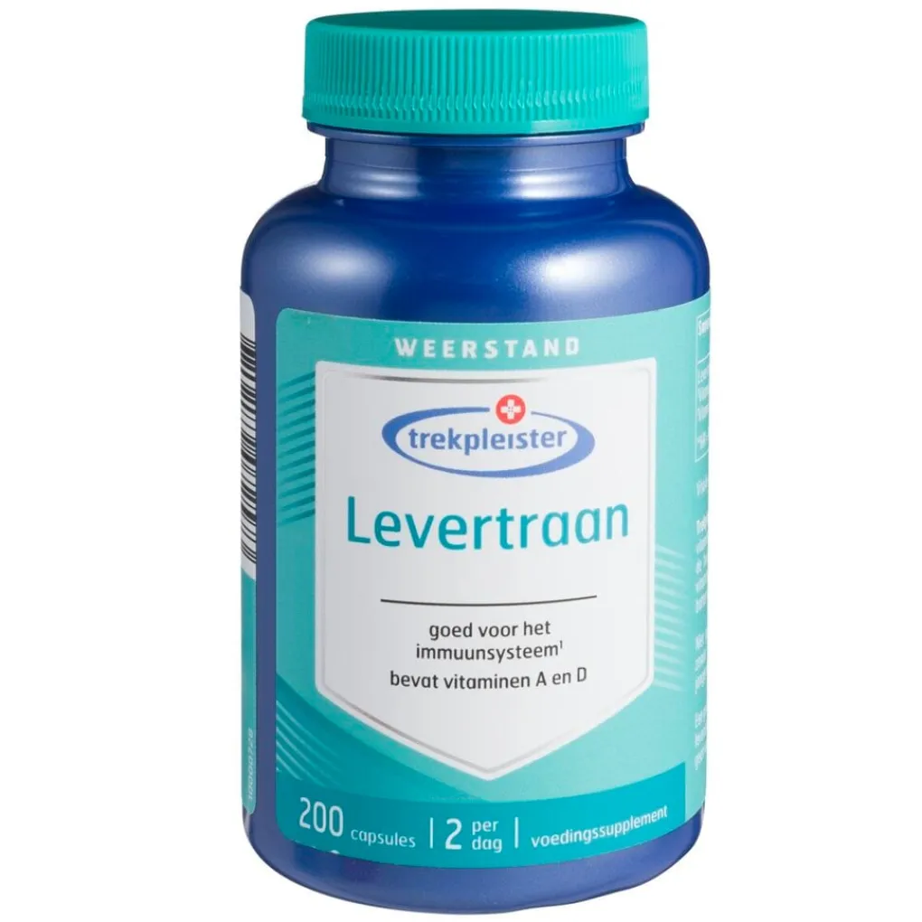 Trekpleister Weerstand En Of Energie>Levertraan Capsules