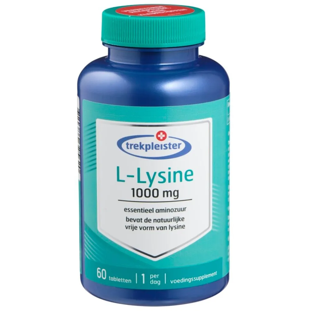 Trekpleister Overige Supplementen>L-Lysine 1000mg Tabletten