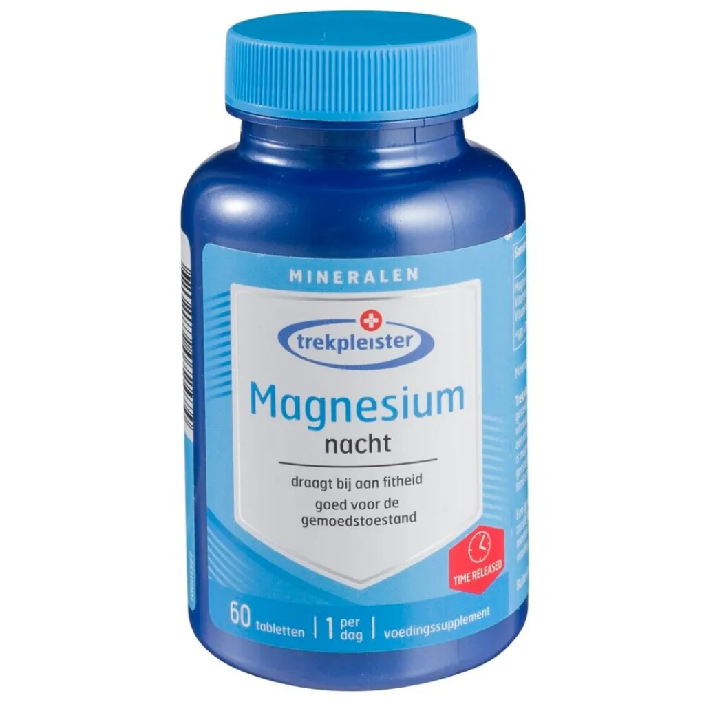 Trekpleister Mineralen>Magnesium Nacht Tabletten
