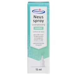 Trekpleister Luchtwegen>Menthol Zoutoplossing Neusspray