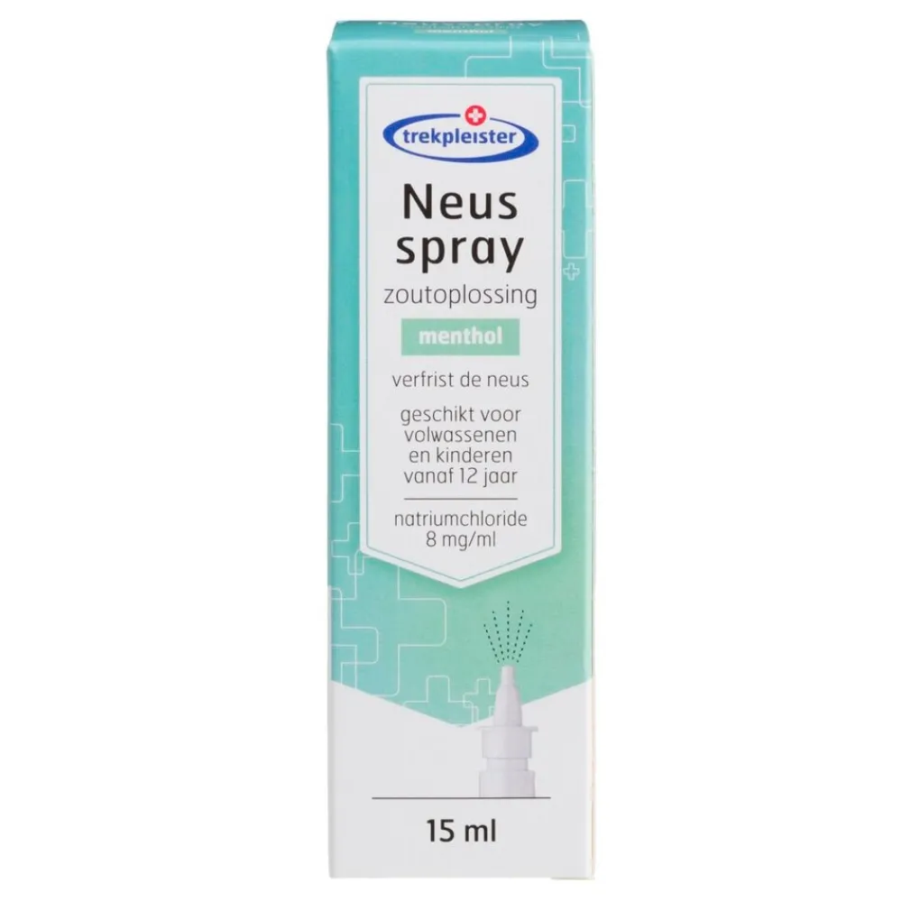 Trekpleister Luchtwegen>Menthol Zoutoplossing Neusspray