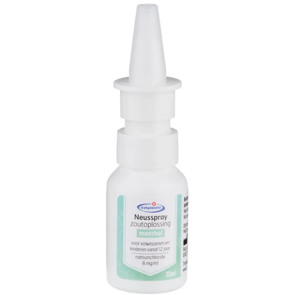Trekpleister Luchtwegen>Menthol Zoutoplossing Neusspray