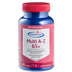 Trekpleister Vitamines|Weerstand En Of Energie>Multi A-Z 65+ Tabletten