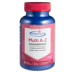 Trekpleister Vitamines|Weerstand En Of Energie>Multi A-Z Kauwtabletten