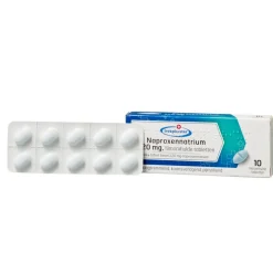 Trekpleister Pijn>Naproxennatrium 220 Mg Filmomhulde Tabletten