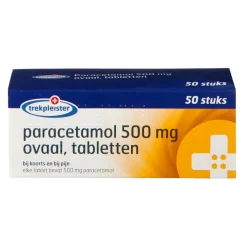 Trekpleister Pijn>Paracetamol 500 Mg Ovale Tabletten
