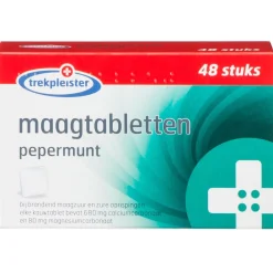 Trekpleister Maag- En Of Darm>Pepermunt Maagtabletten