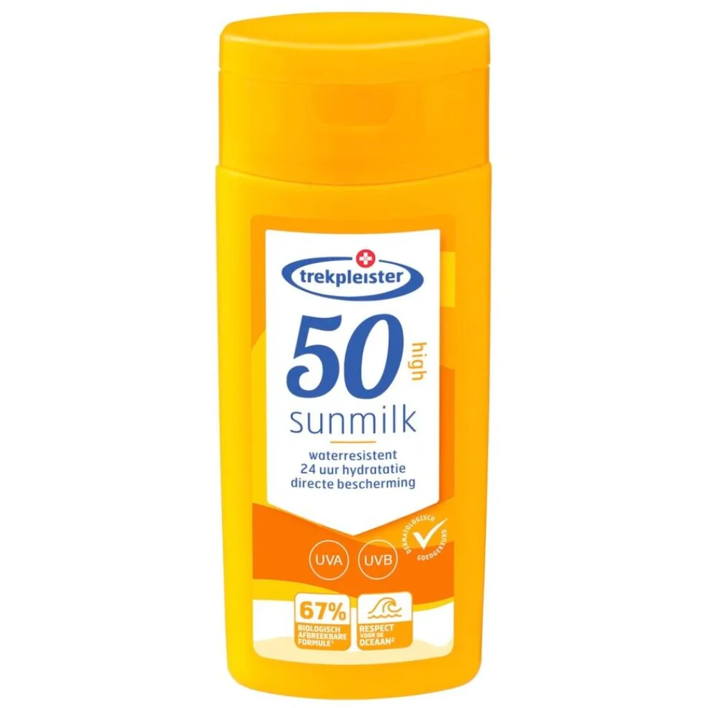 Trekpleister Zonnebrand>SPF50 Sunmilk