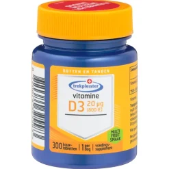 Trekpleister Botten En Gewrichten|Vitamines>Vitamine D3 20 ug Kauwtabletten
