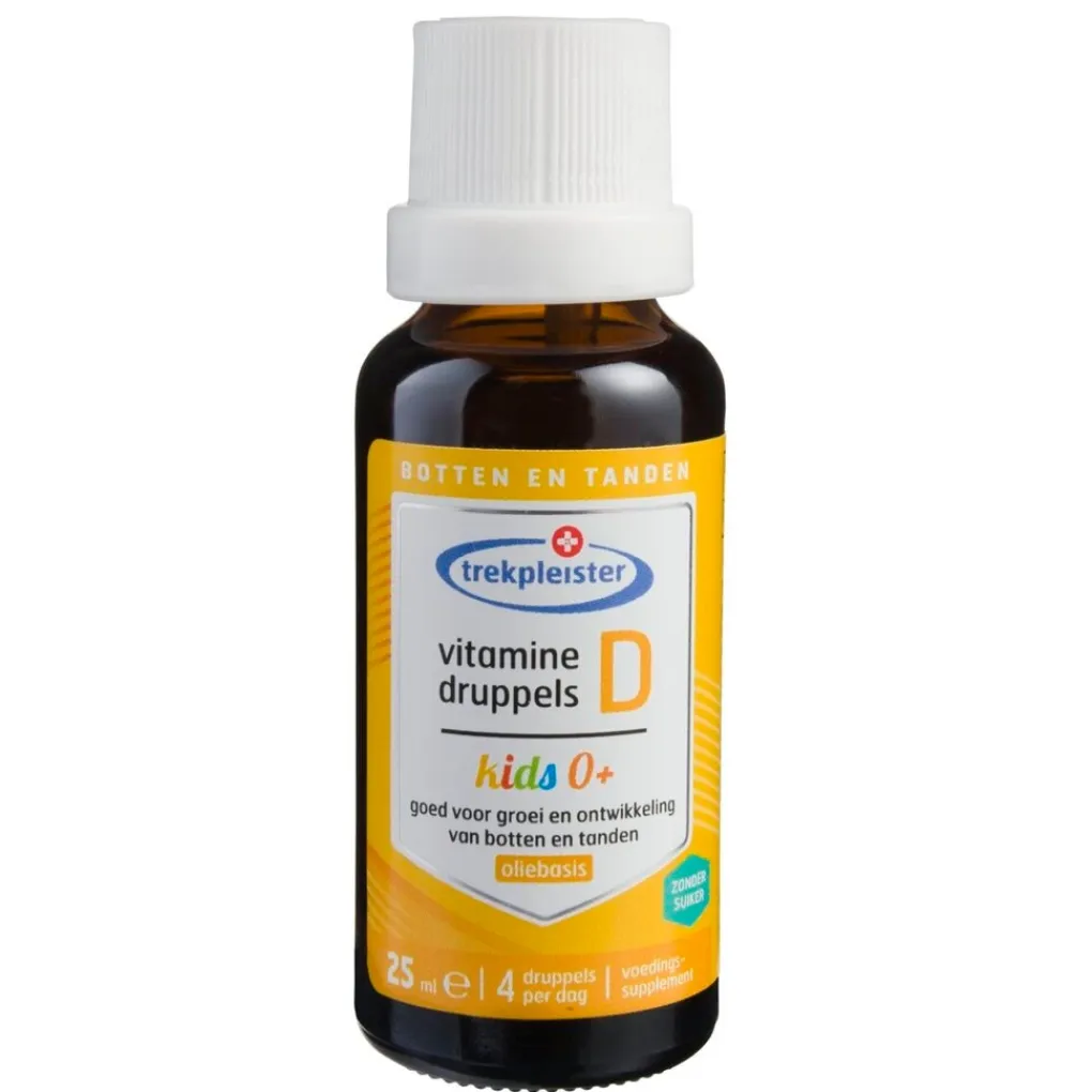 Trekpleister Botten En Gewrichten|Vitamines>Vitamine D Druppels op Oliebasis