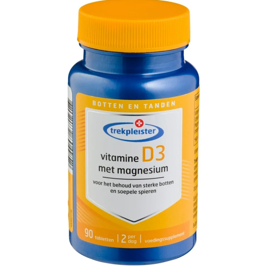 Trekpleister Botten En Gewrichten|Vitamines>Vitamine D3 met Magnesium Tabletten