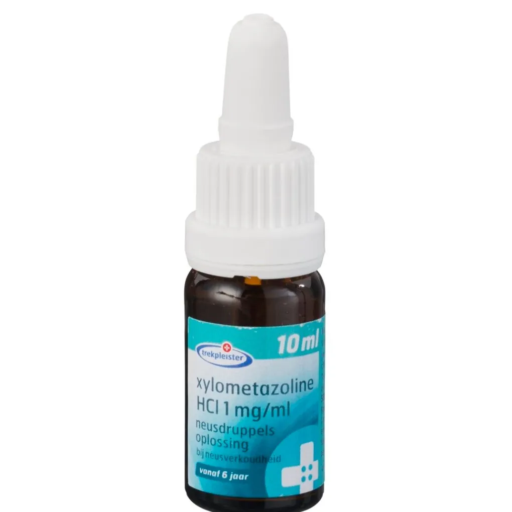 Trekpleister Luchtwegen>Xylometazoline HCl 1 mg/ml Neusdruppels