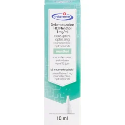 Trekpleister Luchtwegen>Xylometazoline HCl Menthol 1 mg/ml Neusspray