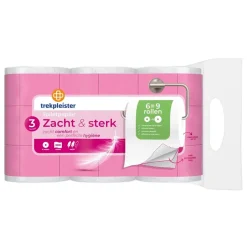 Trekpleister Toiletpapier>Zacht & Sterk 3-Laags Toiletpapier